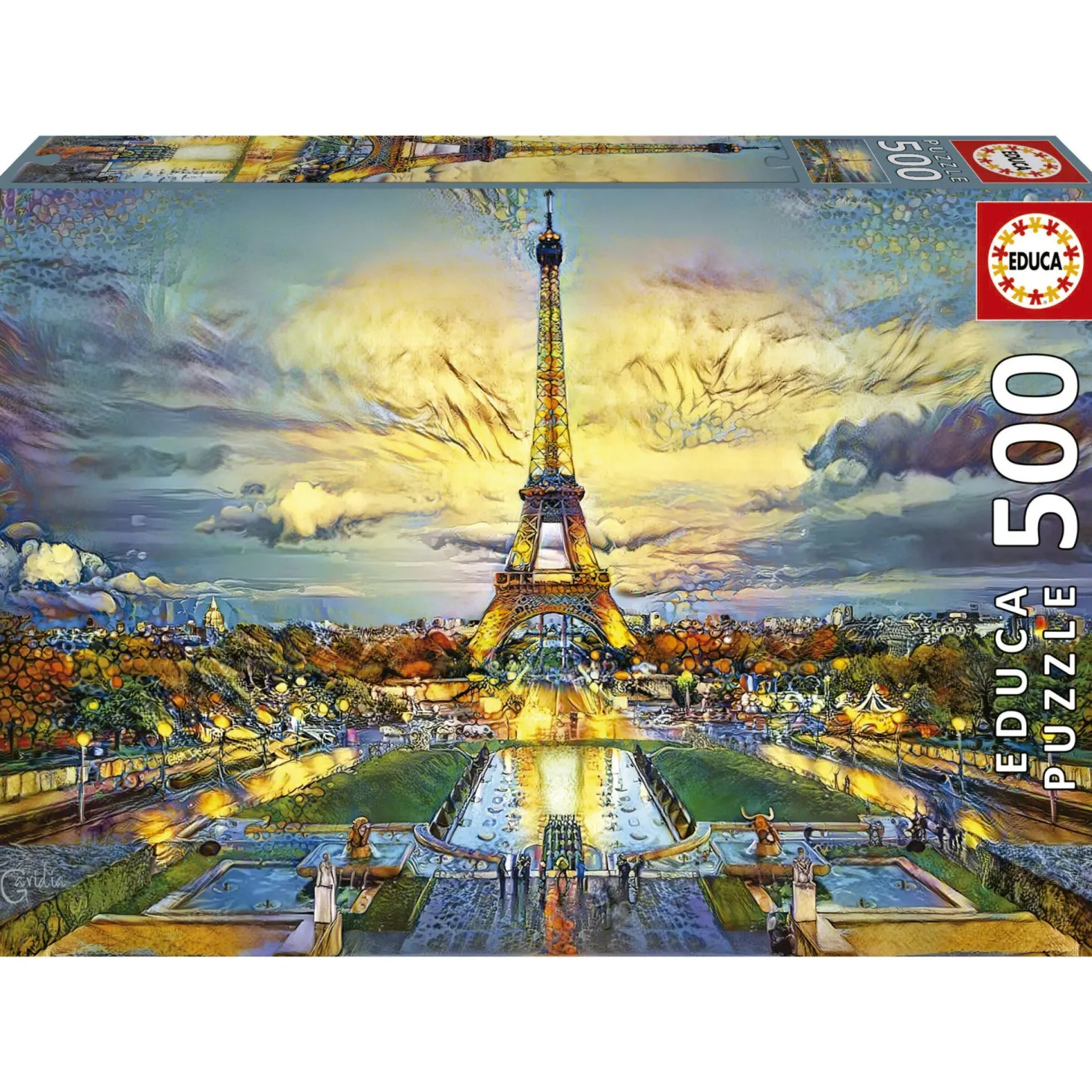 Educa Tour Eiffel - puzzle de 500 pièces