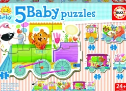Educa Train - puzzle de 19 pièces