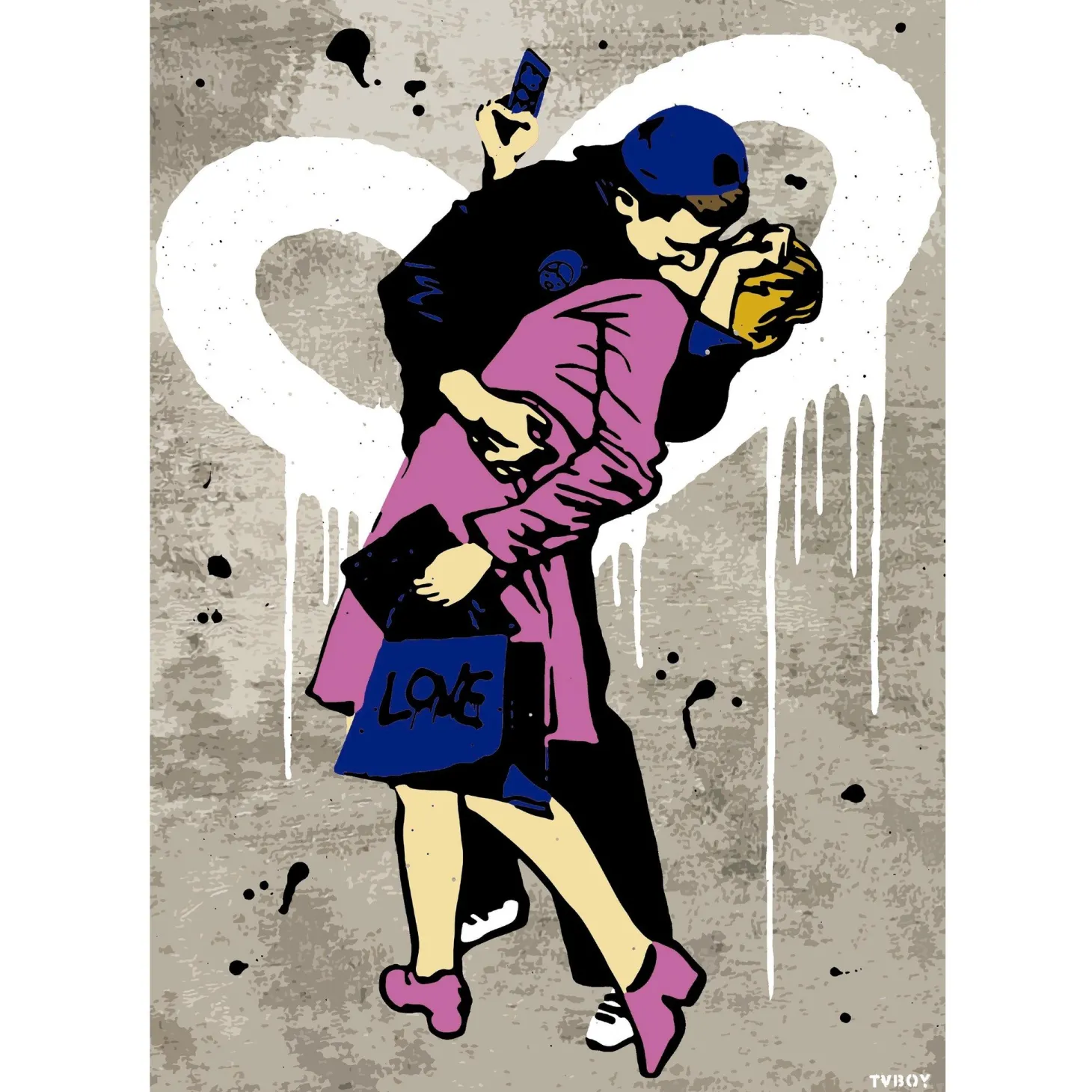 Educa TV boy le baiser - puzzle de 1000 pièces