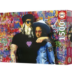 Educa TV boy Leo et Lisa - puzzle de 1500 pièces