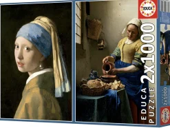 Educa Vermeer - 2 x 1000 pièces puzzle