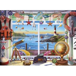 Educa Vie Portuaire - puzzle de 1000 pièces