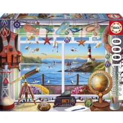 Educa Vie Portuaire - puzzle de 1000 pièces