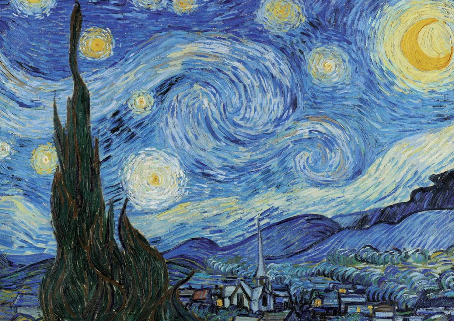 Educa Vincent van Gogh - La nuit étoilée - puzzle de 1000 pièces