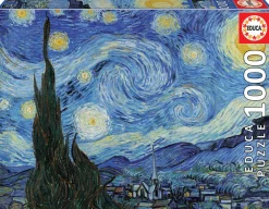 Educa Vincent van Gogh - La nuit étoilée - puzzle de 1000 pièces