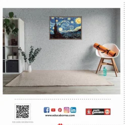 Educa Vincent van Gogh - La nuit étoilée - puzzle de 1000 pièces