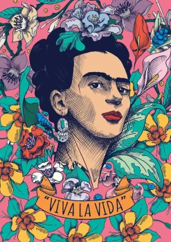 Educa Viva la Vida - Frida Kahlo - puzzle de 500 pièces