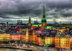 Educa Vue de Stockholm à Suède - puzzle de 1000 pièces