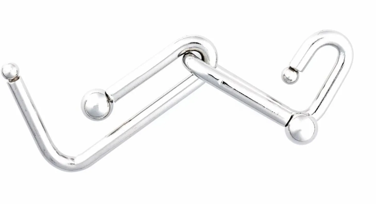 Eureka Mania Puzzles - Rouge - 4 casse-têtes métalliques dans la boîte