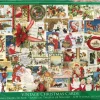 Eurographics Puzzles Anciennes Cartes de Noël - puzzle de 1000 pièces