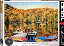 Eurographics Puzzles Chalet au bord du lac - Québec - puzzle de 1000 pièces