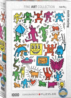 Eurographics Puzzles Keith Haring - Collage - puzzle de 1000 pièces