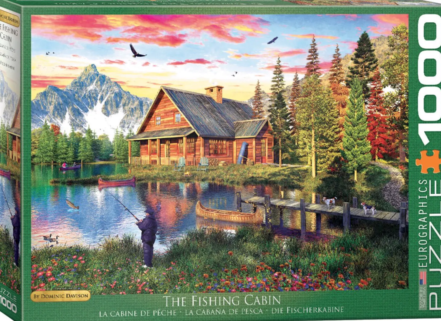 Eurographics Puzzles La cabine de pêche - puzzle de 1000 pièces