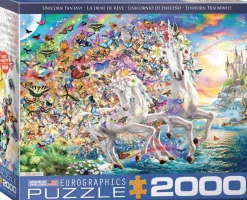 Eurographics Puzzles Licorne Fantasy - puzzle de 2000 pièces