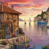 Eurographics Puzzles Port méditerranéen - puzzle de 1000 pièces