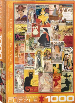 Eurographics Puzzles Theater & Opera Vintage Posters - puzzle de 1000 pièces