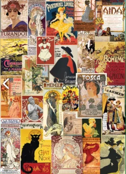 Eurographics Puzzles Theater & Opera Vintage Posters - puzzle de 1000 pièces
