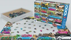 Eurographics Puzzles VW Beetle - Gone Places - puzzle de 1000 pièces