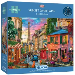 Gibsons Coucher de soleil sur Paris - puzzle de 1000 pièces
