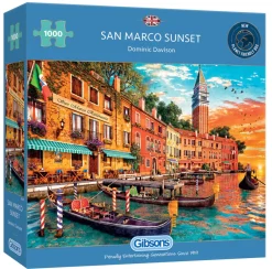 Gibsons Coucher de soleil à San Marco - puzzle de 1000 pièces