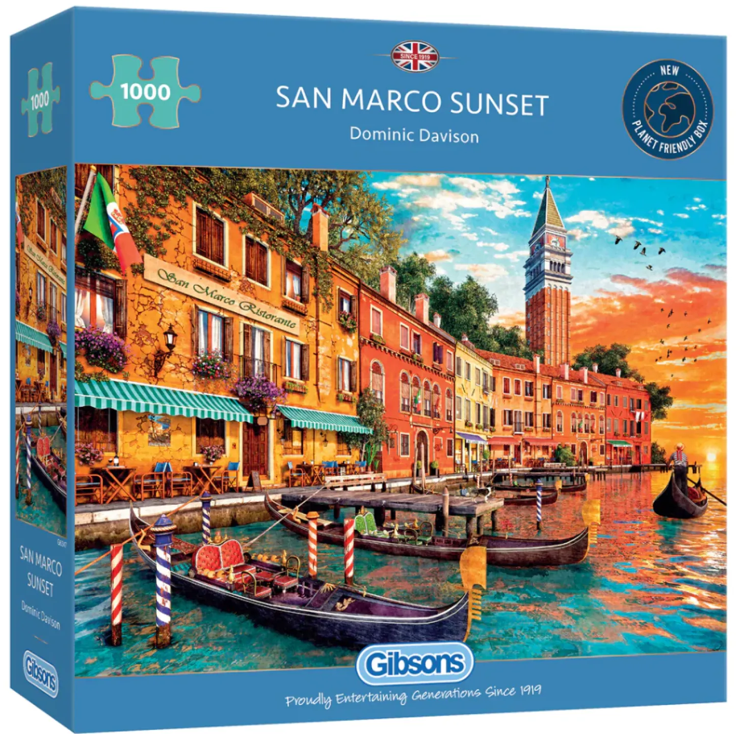 Gibsons Coucher de soleil à San Marco - puzzle de 1000 pièces
