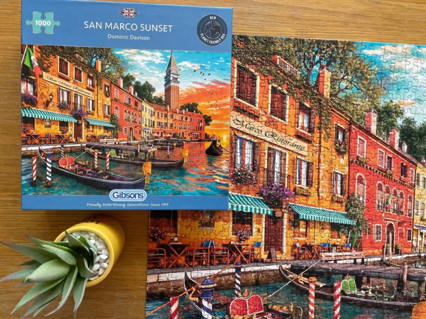 Gibsons Coucher de soleil à San Marco - puzzle de 1000 pièces