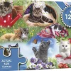 Gibsons Des chats - puzzle de 12 XXL pièces