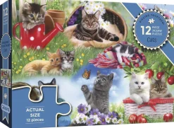 Gibsons Des chats - puzzle de 12 XXL pièces