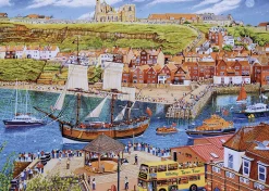 Gibsons Endeavour, Whitby - puzzle de 1000 pièces