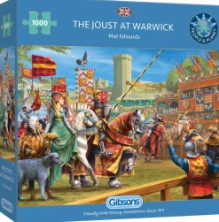Gibsons La joute à Warwick - puzzle de 1000 pièces