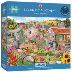 Gibsons La vie dans le jardin familial - puzzle de 1000 pièces