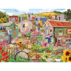 Gibsons La vie dans le jardin familial - puzzle de 1000 pièces