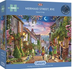Gibsons Mermaid Street, Rye - puzzle de 1000 pièces