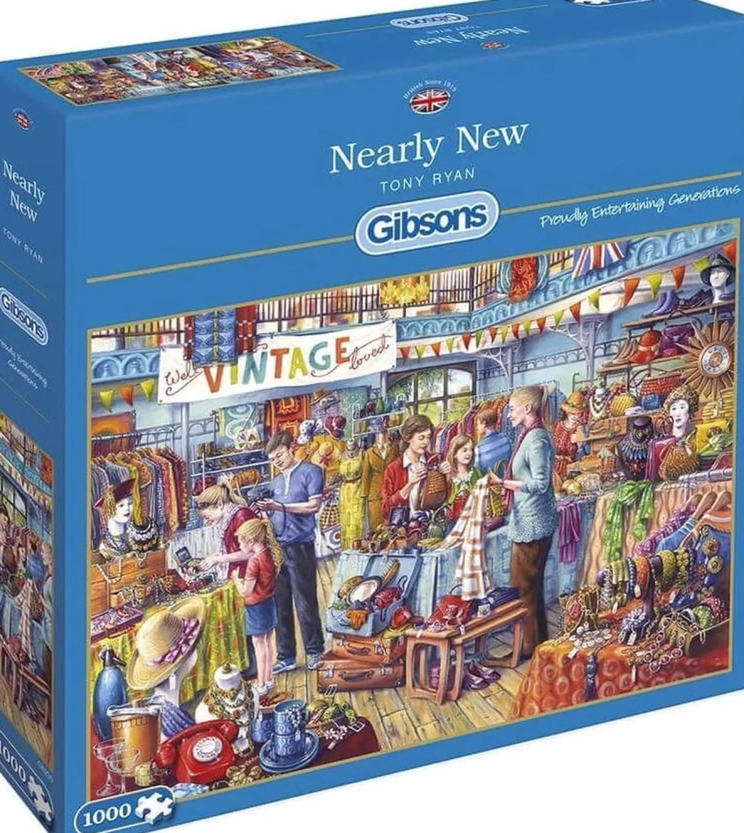 Gibsons Presque Neuf - puzzle de 1000 pièces