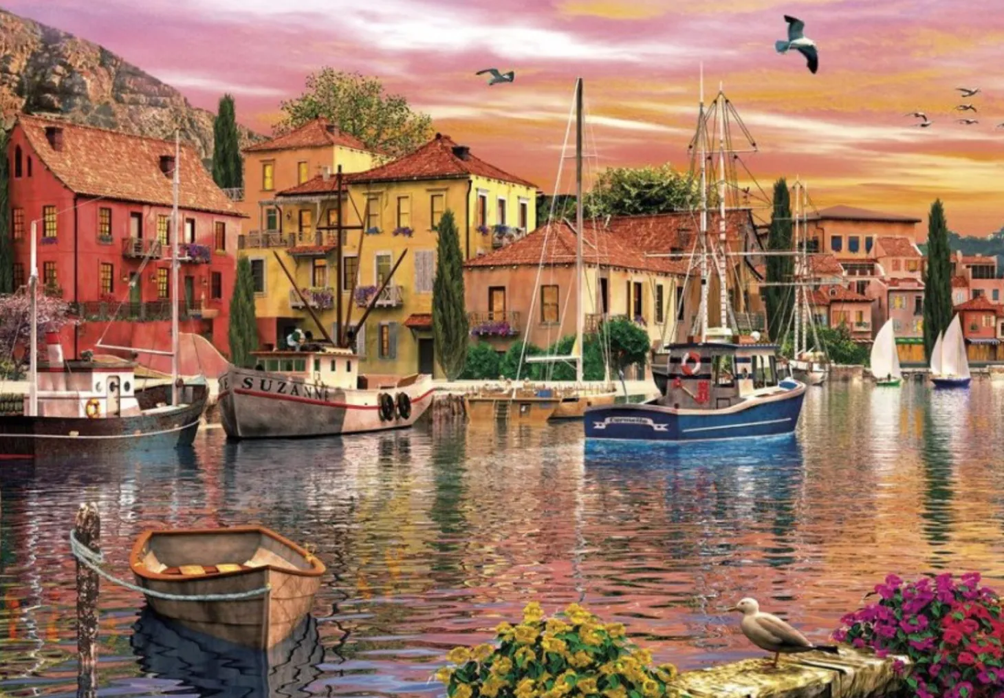 Gibsons Sails at Sunset - 2 puzzles de 500 pièces