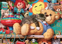 Gibsons Snoozing on the ted - puzzle de pièces 250XL