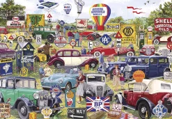 Gibsons Souvenirs d'automobiles - puzzle de 1000 pièces