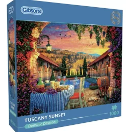 Gibsons Tuscany Sunsetr - puzzle de 1000 pièces