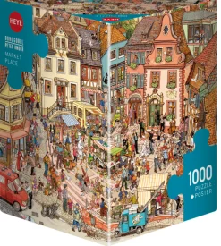 Heye Place du marché - puzzle de 1000 pièces