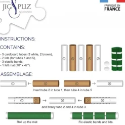 Jig and Puz Tapis de puzzle (jusqu'à 6000 pièces)