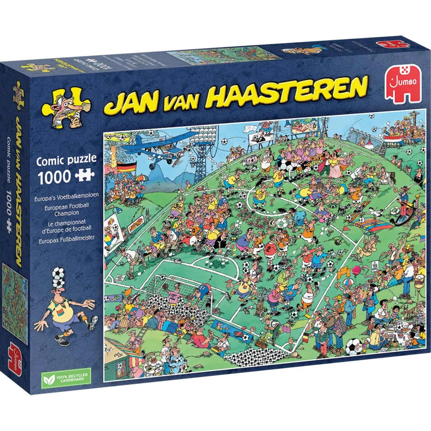 Jumbo Le championnat d'Europe de Football - Jan van Haasteren - puzzle de 1000 pièces