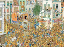 Jumbo L'inauguration - Jan van Haasteren - puzzle de 1000 pièces