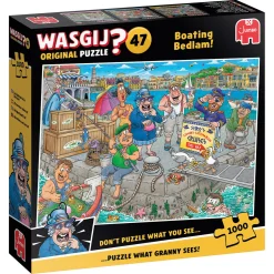 Jumbo Wasgij Original 47 - Boating Bedlam! - 1000 pièces