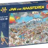 Jumbo A la plage - Jan van Haasteren - puzzle de 1000 pièces