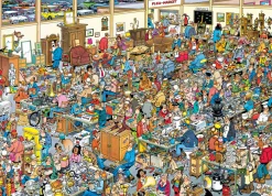 Jumbo Ah Les Puces - Jan van Haasteren - puzzle de 1000 pièces