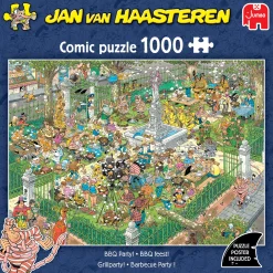 Jumbo Barbecue Party! - Jan van Haasteren - puzzle de 1000 pièces