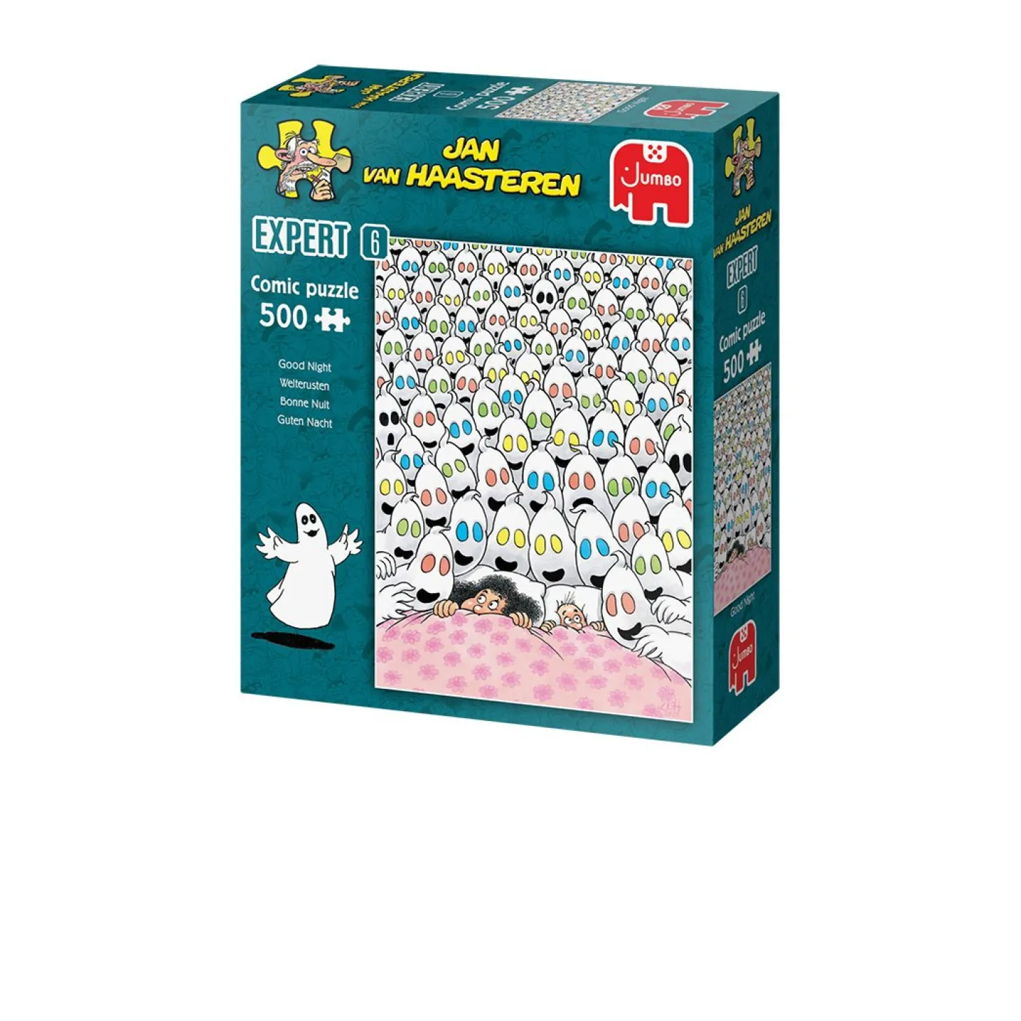 Jumbo Bonne Nuit - Expert 6 - Jan van Haasteren - puzzle de 500 pièces