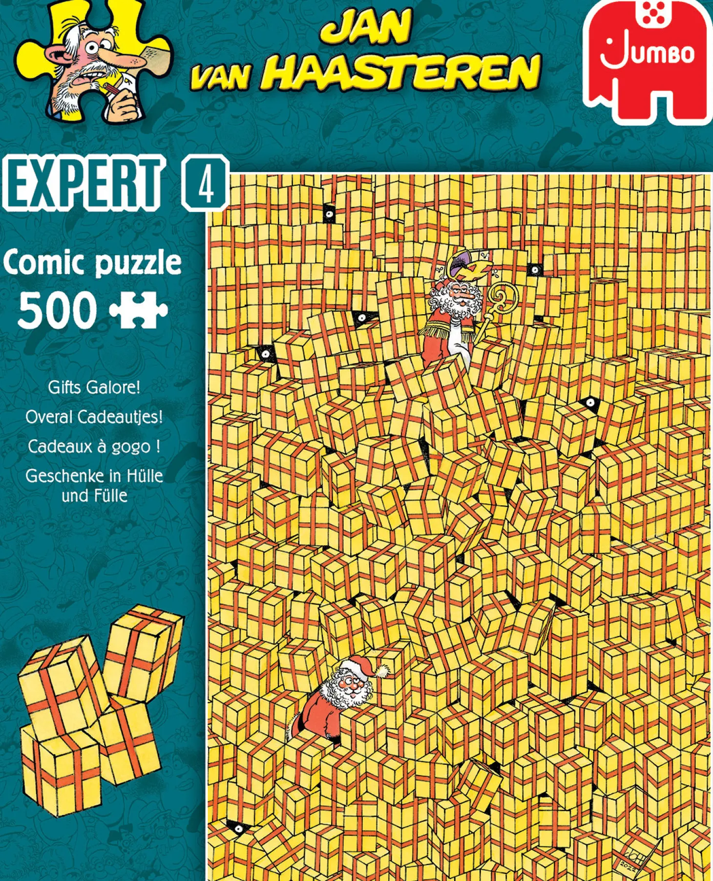Jumbo Cadeaux à Gogo! - Expert 4 - Jan van Haasteren - puzzle de 500 pièces