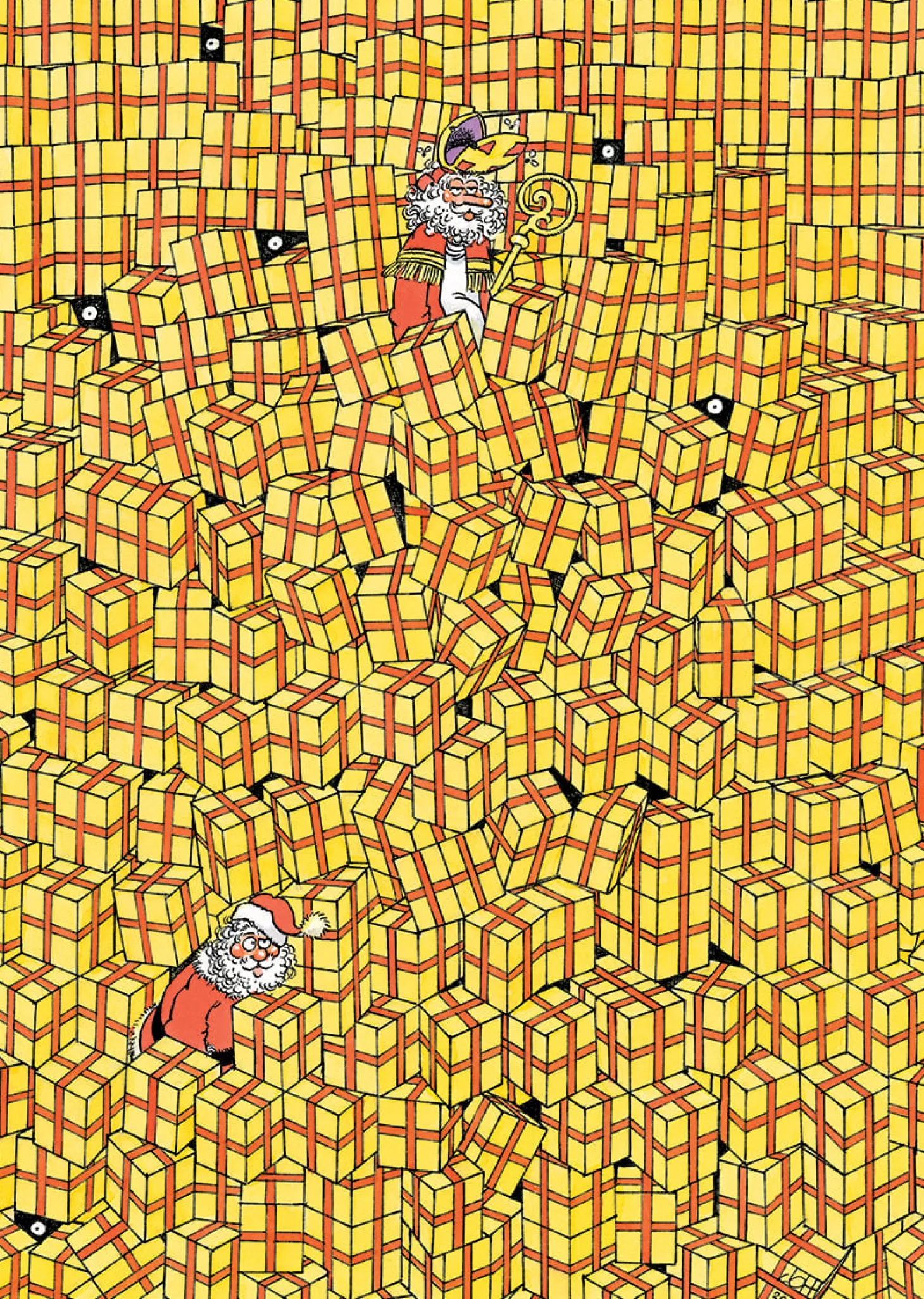 Jumbo Cadeaux à Gogo! - Expert 4 - Jan van Haasteren - puzzle de 500 pièces