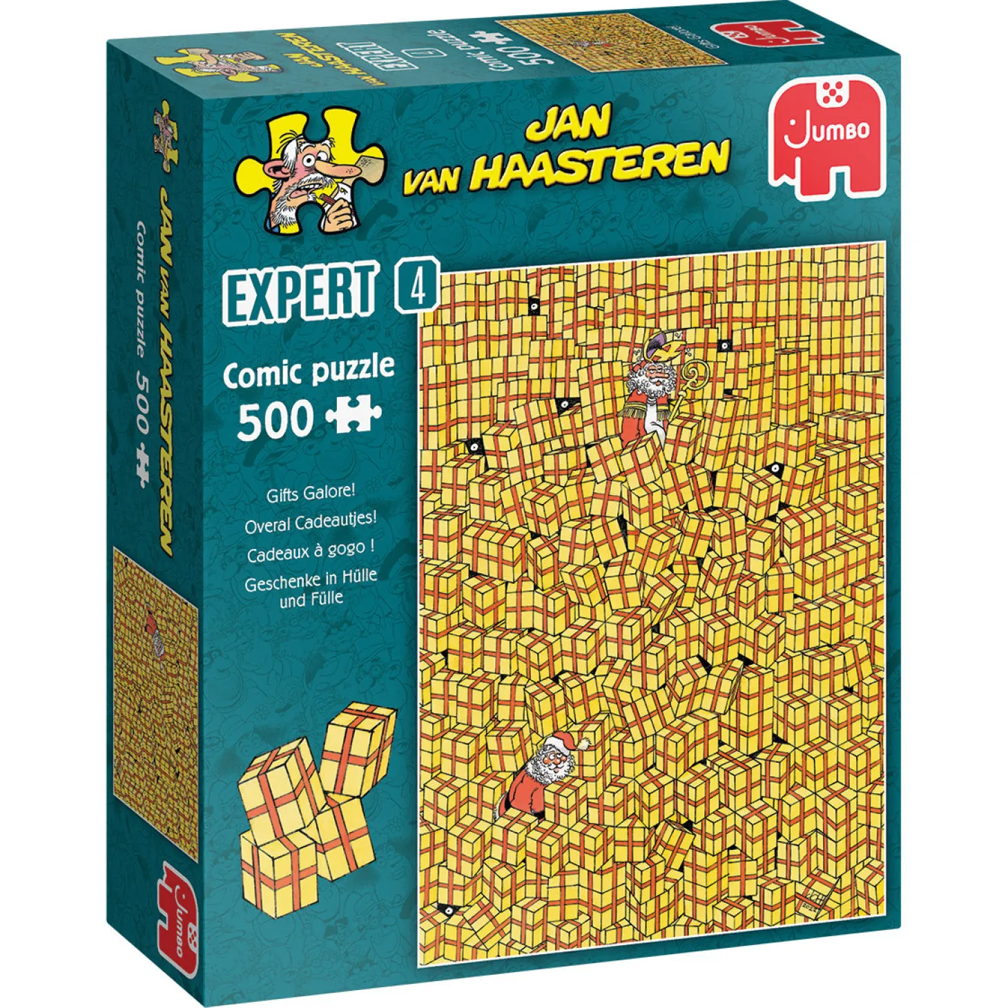 Jumbo Cadeaux à Gogo! - Expert 4 - Jan van Haasteren - puzzle de 500 pièces